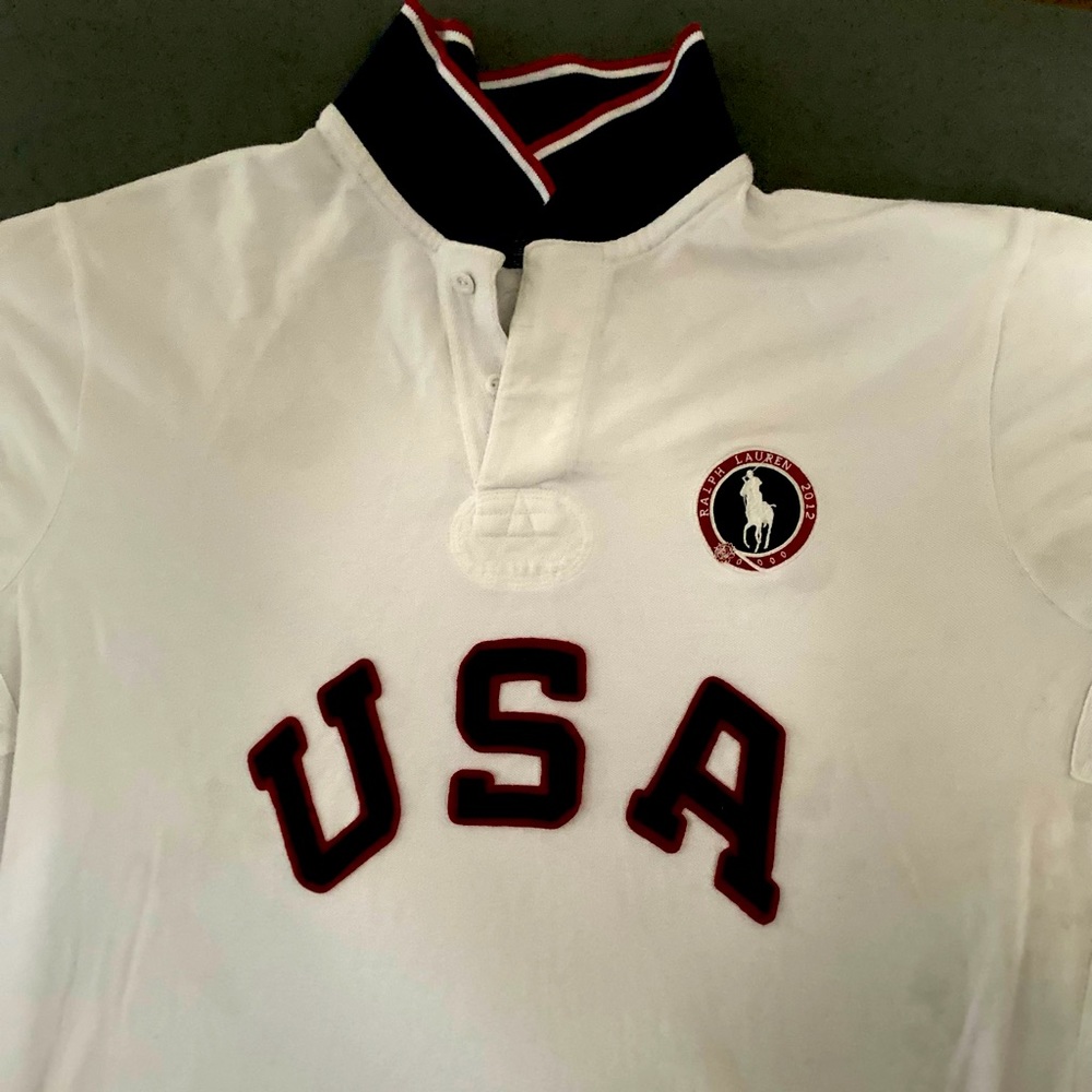 Men POLO by Ralph Lauren Collar Shirt XXL